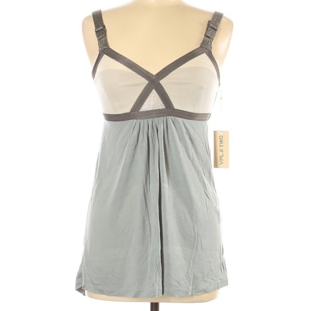 NWT VPL Colorblock Convexity Breaker Tank Top Sz M
